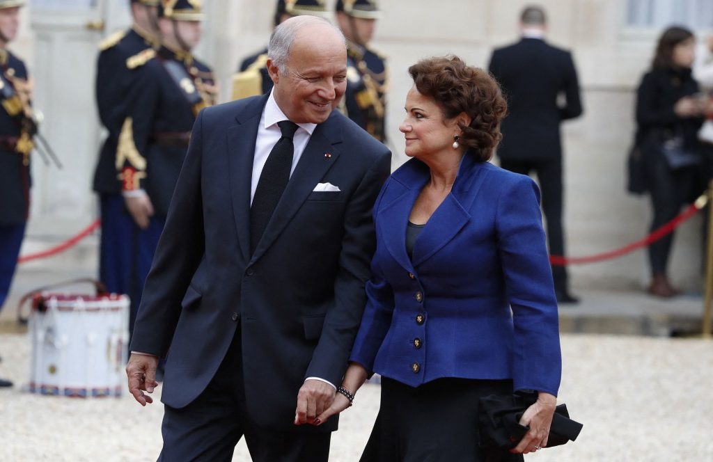 David Fabius Et Sa Compagne