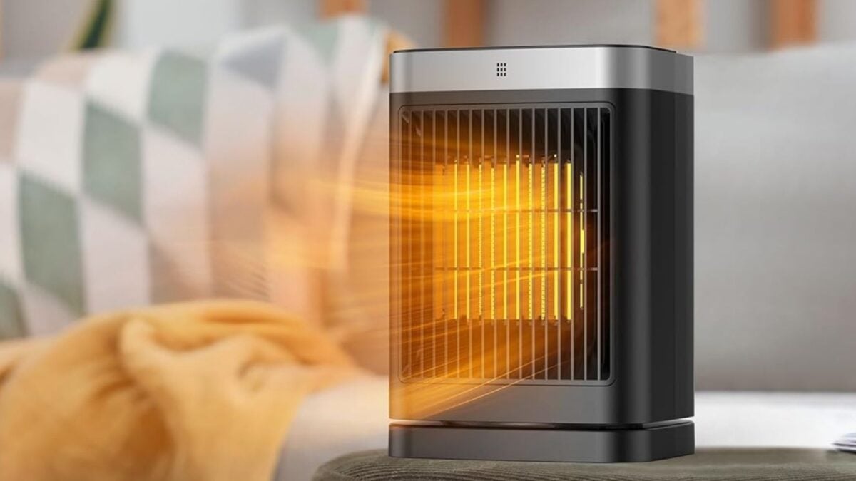 Amazon réchauffe votre intérieur à petit prix avec ce chauffage d'appoint rapide et multifonctionnel