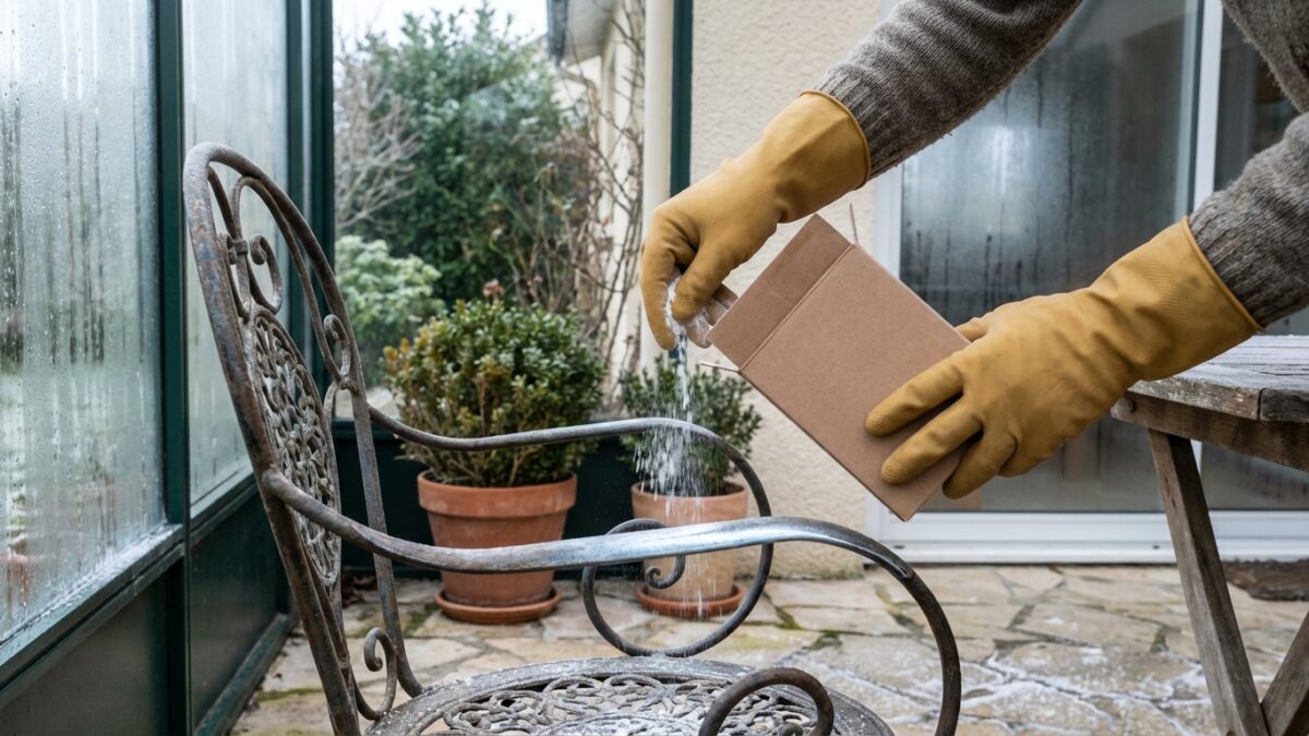 Cette poudre du placard que vous utilisez en cuisine doit filer au jardin en janvier avant les dégâts du printemps