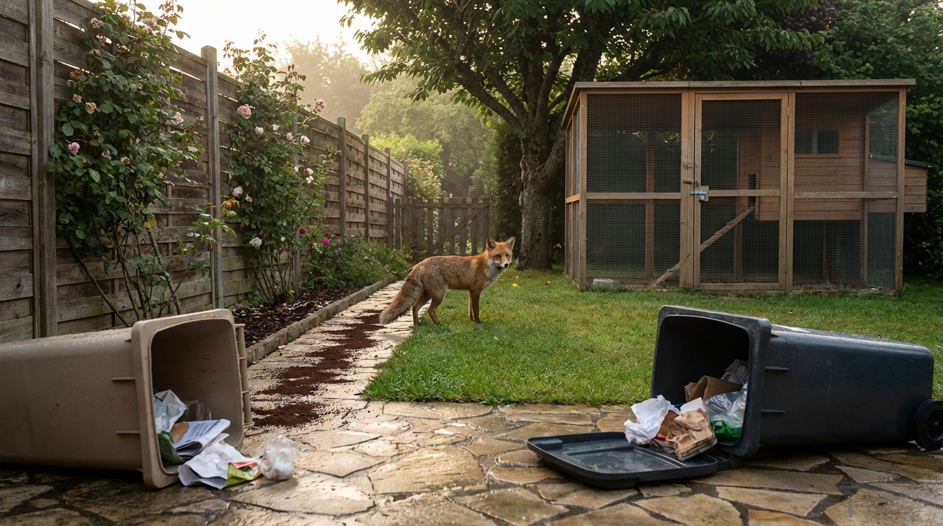 Si les renards ravagent votre jardin, ce déchet du petit-déjeuner à saupoudrer dehors les fait fuir