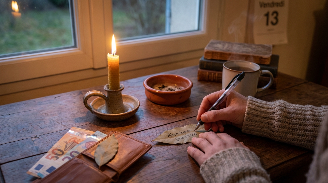 Vendredi 13 : comment réaliser le rituel de la feuille de laurier pour attirer l’abondance ce soir ?